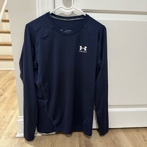 Under Armour Navy Long Sleeve Shirt